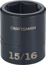 View of CRAFTSMAN Sockets: Impact on white background