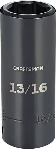 View of CRAFTSMAN Sockets: Impact on white background