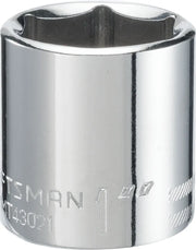 View of CRAFTSMAN Sockets: 6-Point on white background